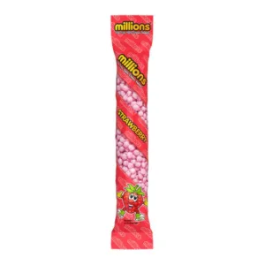Millions Strawberry – Heerlijke Aardbei Kauwsnoep 55g