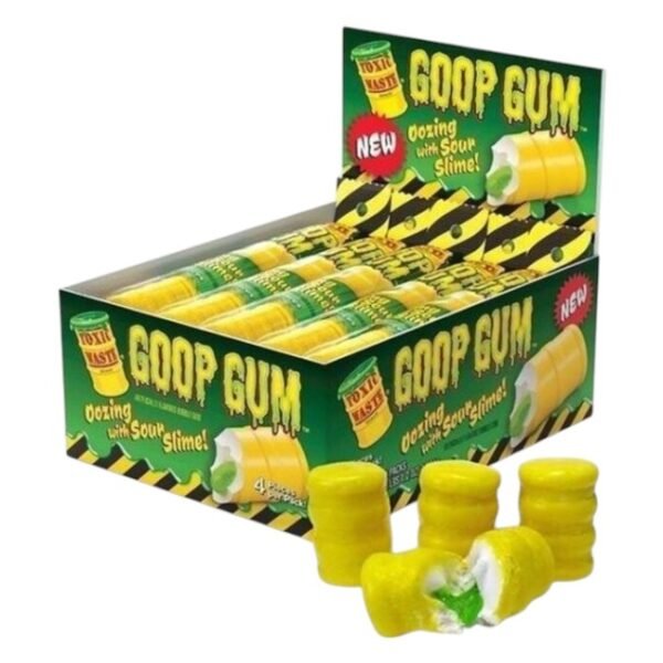 Toxic Waste kauwgom – Extreem zure goop gum 43g