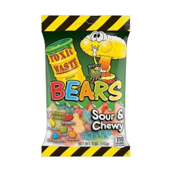 Toxic Waste snoep – Sour Gummy Bears 142g kopen