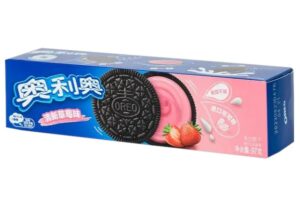 Oreo Strawberry – Heerlijke Aardbei Oreo 97g | Treathunts