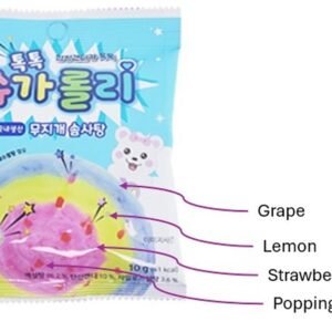 Rainbow Cotton Candy – Pop Rocks Regenboog Suikerspin
