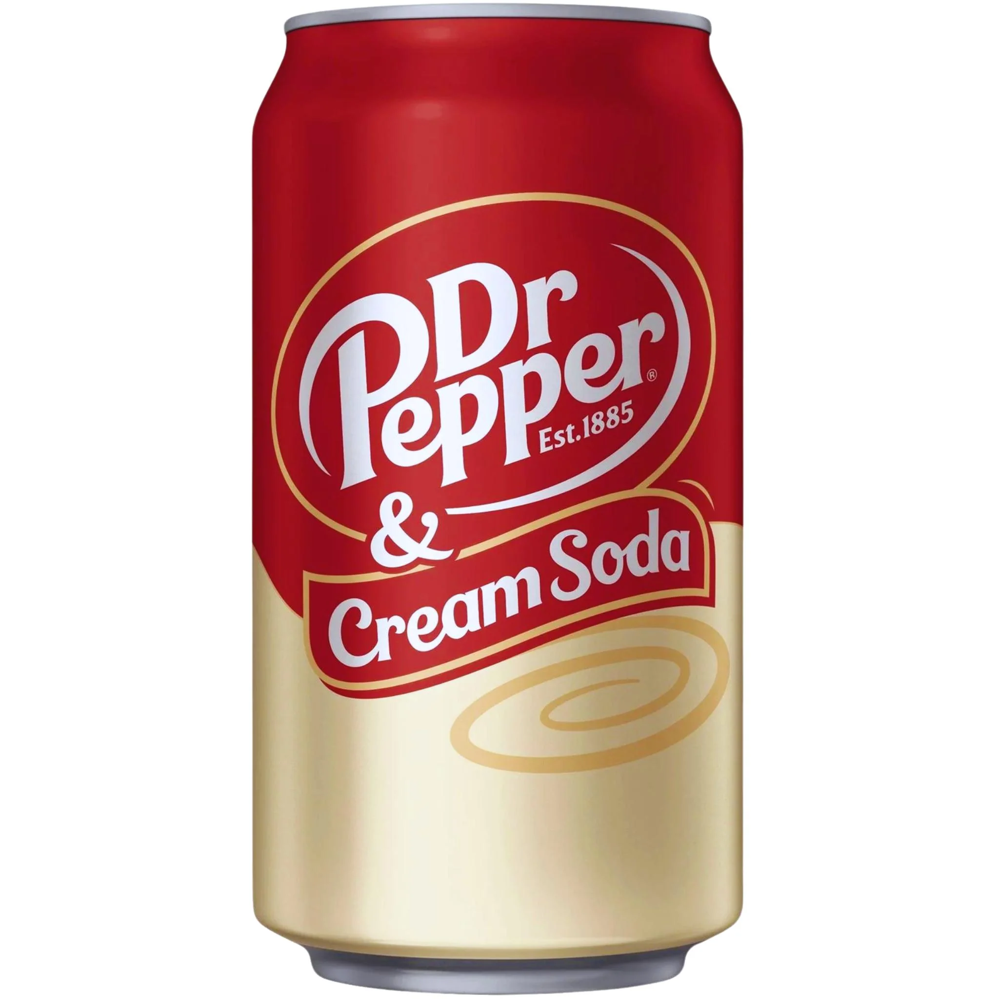 DrPepperCreamSoda-355ml_USA_INCL.STATIEGELD Dr Pepper Cream & Soda kopen | Treathunts