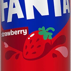 Fanta Strawberry 355ml | Fruitige frisdrank | Treathunts